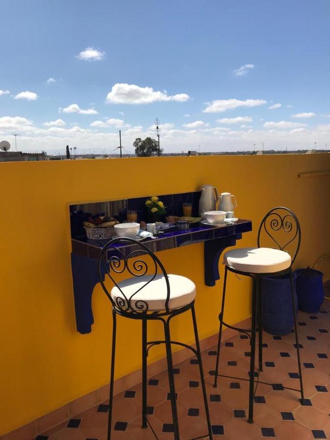 Authentic Moroccan Charm Apartment In Marrakech Terrace Marrakesh Exterior photo